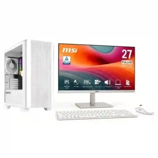 PC zostava AMD Ryzen 5 8500G 6-Core | DDR5 RAM 32GB | SSD 1000GB | AMD Radeon 760M | WiFi + Bluetooth | 27" LCD monitor MSI | SET (klávesnica + myš) | Windows 11 Pro