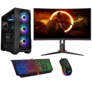 PC zostava AMD Ryzen 5 9600X Hexa Core | DDR5 RAM 32GB | SSD 1TB | ASUS DUAL Radeon RX 7600 8GB | WiFi + Bluetooth | 27" LCD monitor ACER NITRO | Hráčsky SET PRO | Windows 11 Pro