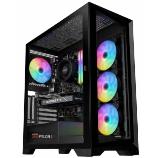 Počítač AMD Ryzen 5 5500 Hexa Core | DDR4 RAM 16GB | SSD 500GB | NVIDIA GeForce RTX 2060 Super Hyperion 8GB | WiFi + Bluetooth | Windows 11 PRO